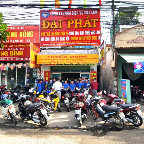 TRUNG TÂM GIỚI THIỆU VIỆC LÀM ĐẠI PHÁT	